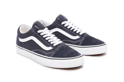 Vans Women's  Old Skool Vn0a5jmi4w61 Sneakers Navy Low Top Skateboarding Shoes In Multi