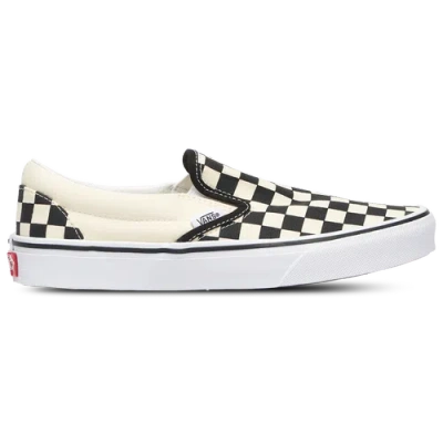 Vans Classic Slip On Sneakers Checkerboard Rhinestone Black In Multi