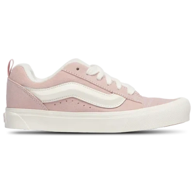 Vans Womens  Knu Skool Checkerboard In White/sepia Rose