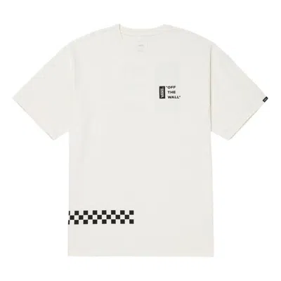 Vans Workwear Logo T-shirt 'white Black'
