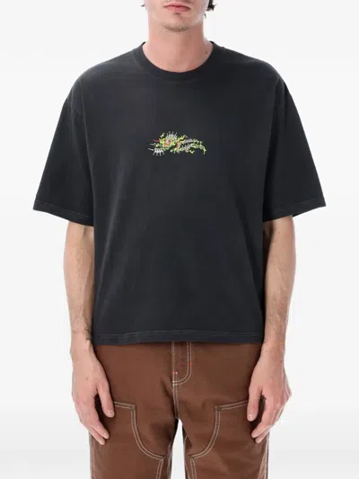 Vans Wreckpack Claw Peace Graphic-print Crew-neck T-shirt In Black