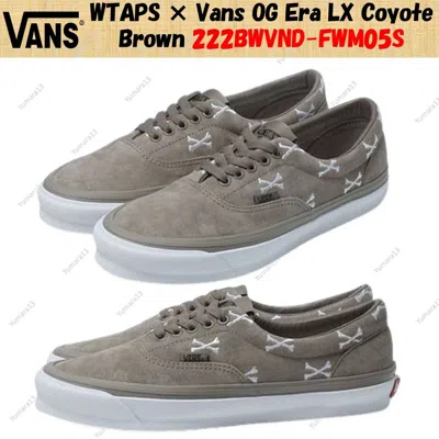Pre-owned Vans Wtaps ×  Og Era Lx Coyote Brown 222bwvnd-fwm05s Men's Size