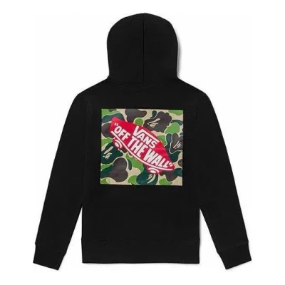 Vans X Bape Camo Pullover Hoodie 'black'