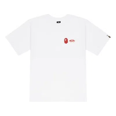 Vans X Bape Sk8-hi T-shirt 'white'