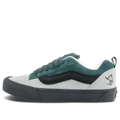 Vans X Bolin Knu Skool 'grey Green' In Gray