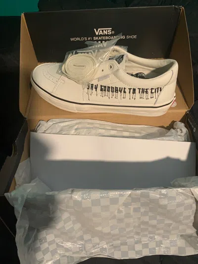 Pre-owned Vans X Civilist Snow White Berlin Skate Sk8-low Sneakers Limited-edition