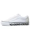 Vans X Comme Des Garcons Cdg Old Skool Casual Skateboarding Shoes Unisex White In Multi