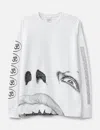 Vans X Ed Davis Long Sleeve T-shirt In White
