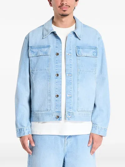 Vans X Mcavoy Patch-detail Jacket In Blue