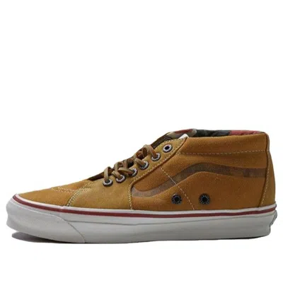Vans X Nigel Cabourn Og Sk8-mid Lx 'brown'