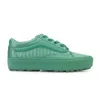 Vans X Oc Padded Old Skool Lug Platform Sea Green Sneakers In Green