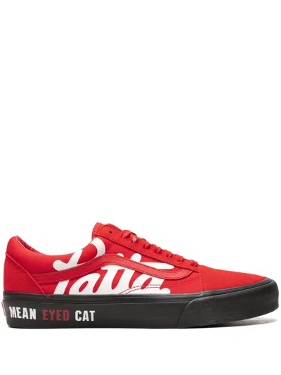 Vans X Patta Old Skool Vlt Lx "mean Eyed Cat Red" Sneakers