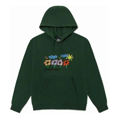 Vans X Sandy Liang Fleece Pullover Hoodie 'green'