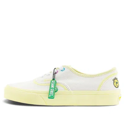 Vans X Sesame Street Authentic 'white Yellow' In Multi