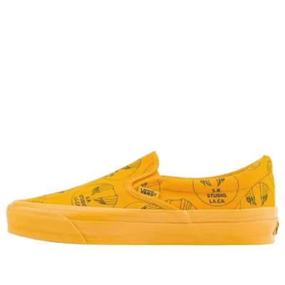 Vans X S.r. Studio. La. Ca. Otw Slip-on 98 Vibram 'sr Claw Print' In Gold