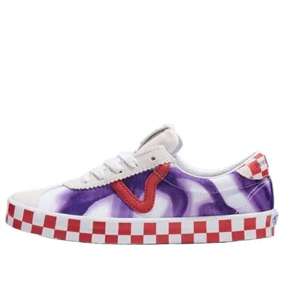 Vans X The Museum Visitor Sport Low 'white Purple Red'