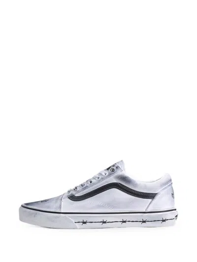 Vans X Travis Barker Old Skool Sneakers In White