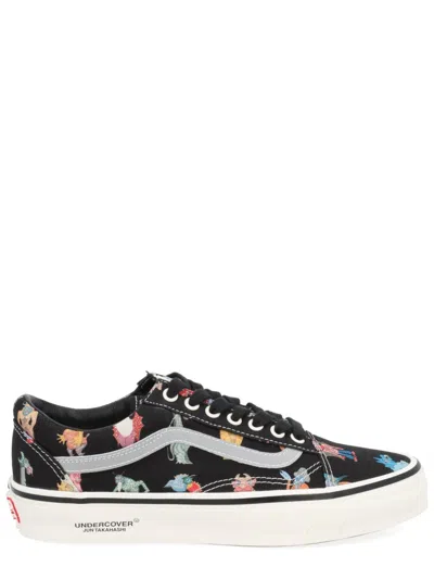 Vans X Undercover Sleek Collaborative Sneakers In Black