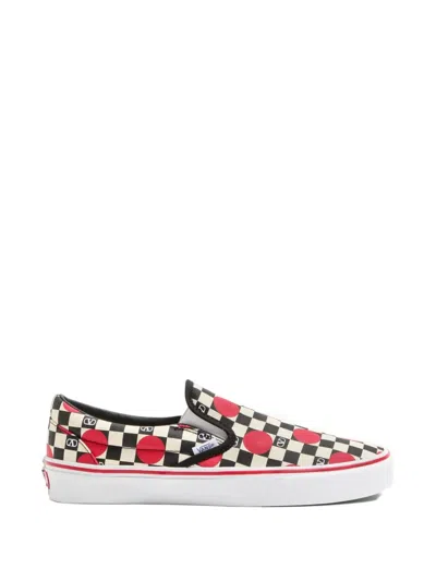 Vans Checkerboard Valentino Sneakers In Multi