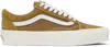 Vans Old Skool 36 Dx Suede Sneakers In Lx Wax Leather Golde