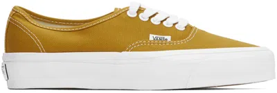 Vans Yellow Premium Authentic 44 Sneakers In Harvest Gold