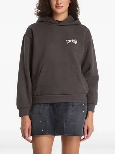 Vans Yin And Yang Hoodie In Gray