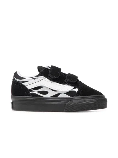 Vans Youth Mini Old Skool Sneakers In Black