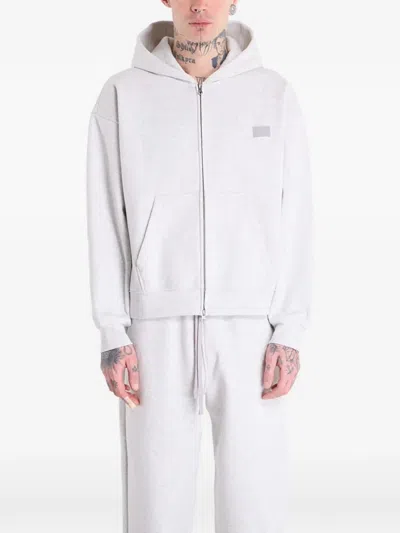 Vans Zip-up Hoodie In White