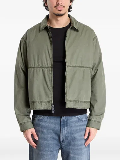 Vans Zip-up Jacket In Green