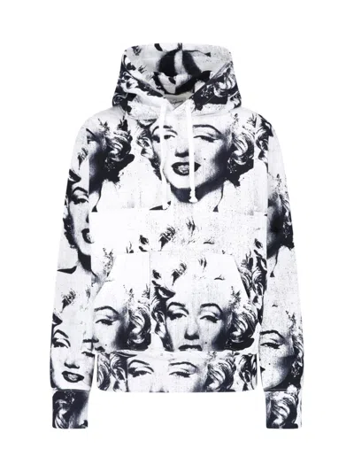 Vaquera 100% Cotton Sweatshirt In White