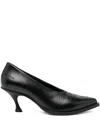 Vaquera 60mm Cowgirl Pumps In Black
