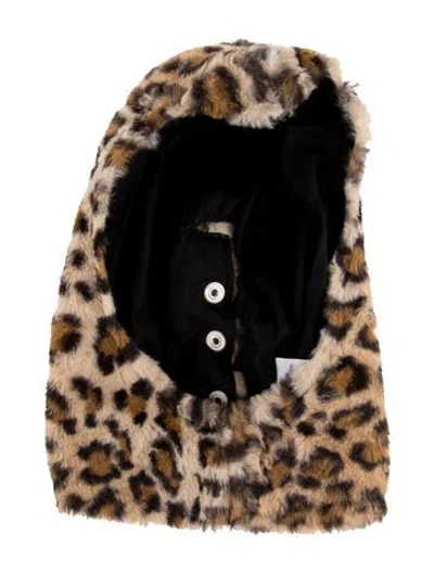Pre-owned Vaquera Animal Print Hood In Multi
