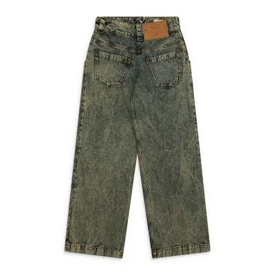 Vaquera Backwards Jeans Blue In Green