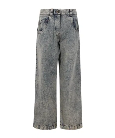 Vaquera Belt Loop Jeans In Gray