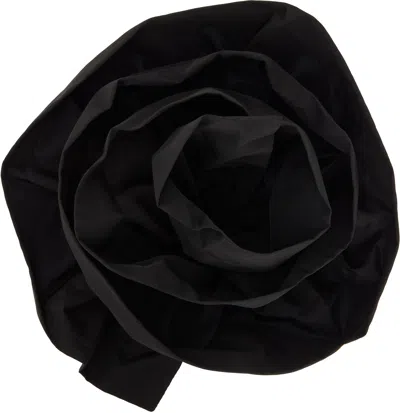 Vaquera Black Corsage Brooch In Pattern