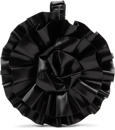 Vaquera Black Corsage Clutch