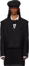 Vaquera Black Slouchy Blazer