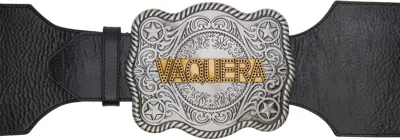 Vaquera Black Western Belt