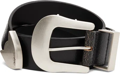 Vaquera Black Western Belt