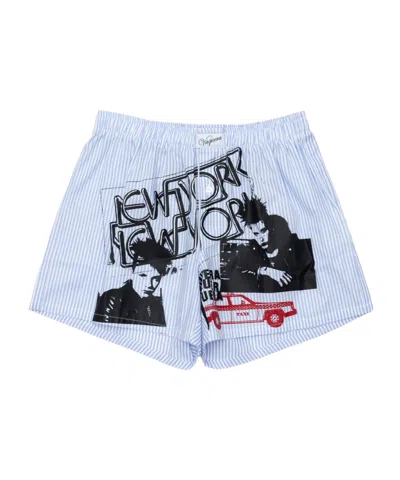 Vaquera Boxer Shorts In Blue