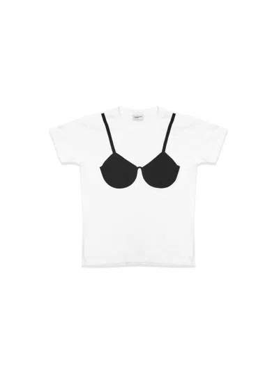 Vaquera Bra T-shirt In White