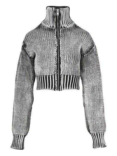 VAQUERA CHUNKY-KNIT ZIP CARDIGAN