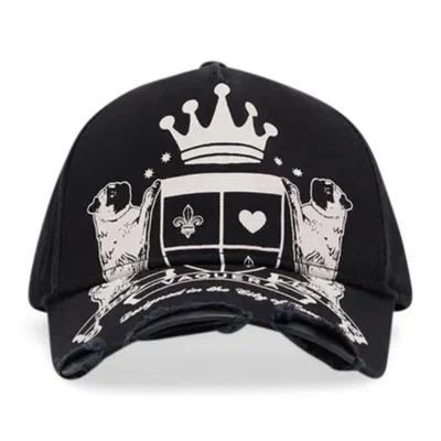 Vaquera Crown Baseball Hat Black