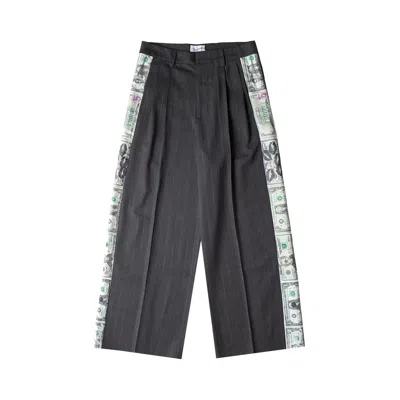 Pre-owned Vaquera Dollar-print Trousers 'multicolor' | Multi-color | Women's Size 32