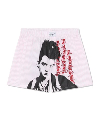 Vaquera Graphic-print Shorts