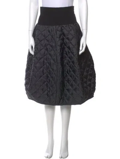 Pre-owned Vaquera Knee-length Skirt W/ Tags In Black