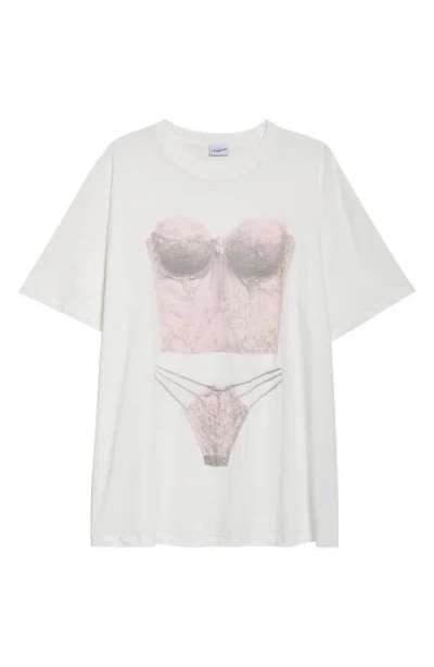 Vaquera Lingerie Tall T-shirt In Blanc