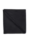 Vaquera Logo-embroidered Triangular Scarf In Black