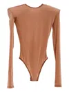 Vaquera Long-sleeve Body In Brown