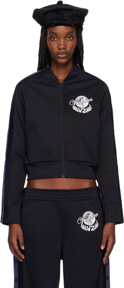 Vaquera Navy Snap Track Jacket